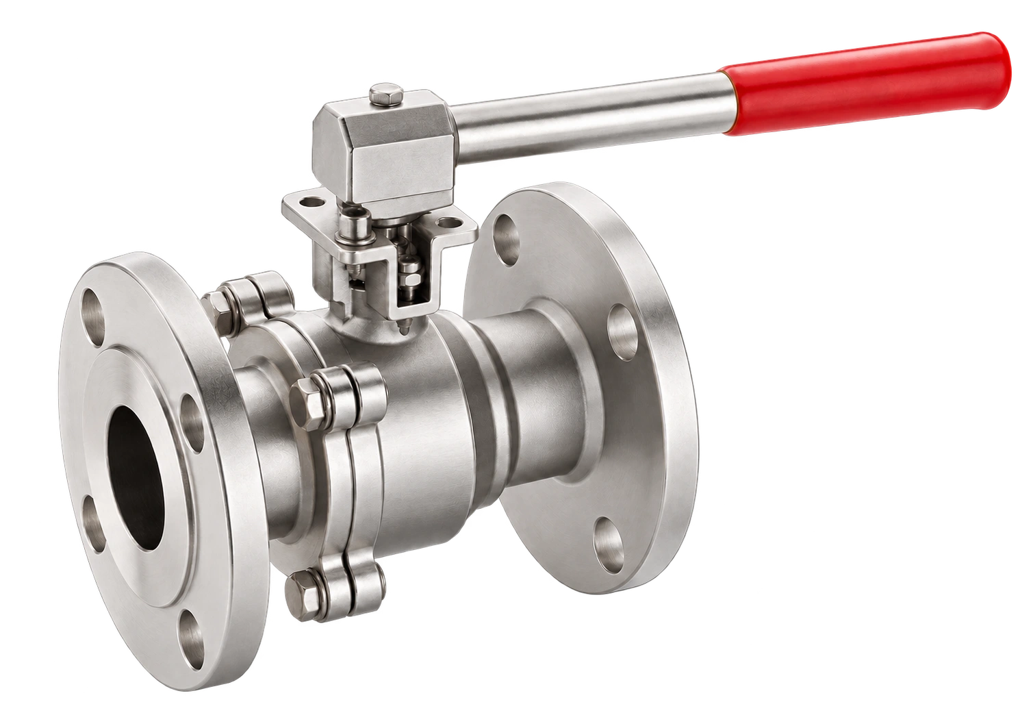 Three Piece Flanged End Ball Valve