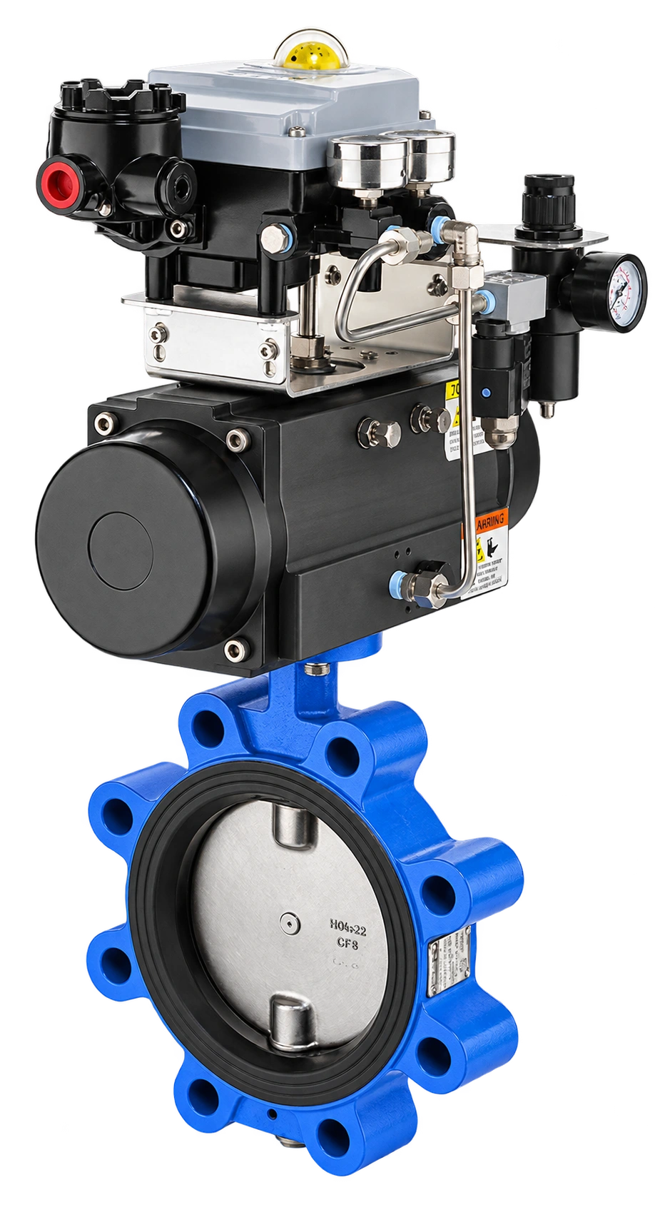 Butterfly Valve Pneumatic Automation