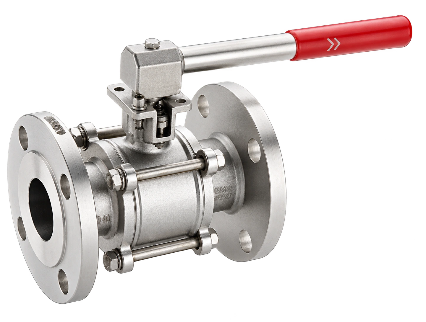 Three Piece Flanged End Ball Valve