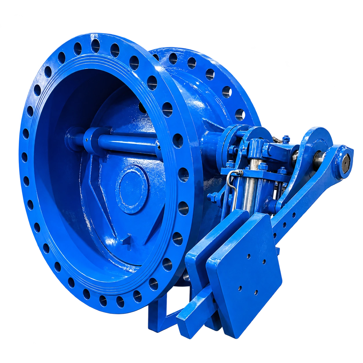 Hydraulic Type Butterfly Valve with Hammer